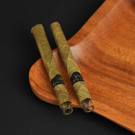 Der mitgelieferte Glas Tip der King Palm Mini Rolls bietet angenehmes Handling, ist geschmacksneutral und wiederverwendbar