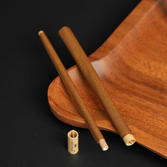 Die gleichmäßig gearbeitete Hanfstruktur der King Palm Hemp Wraps Honey Mango sorgt für ein stabiles und angenehmes Handling