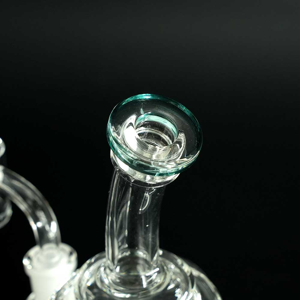 BLAZE Dab Rig Recycler dark Green Mundstück