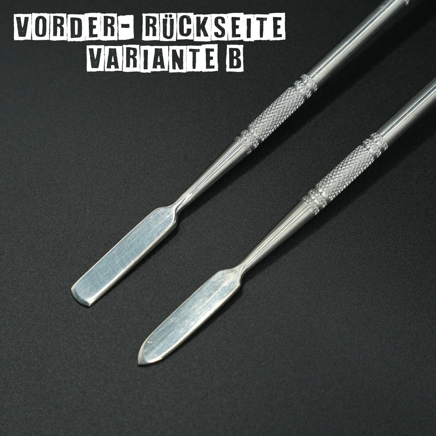 Dab Tool aus Edelstahl – 177 mm (verschiedene Ausführungen)