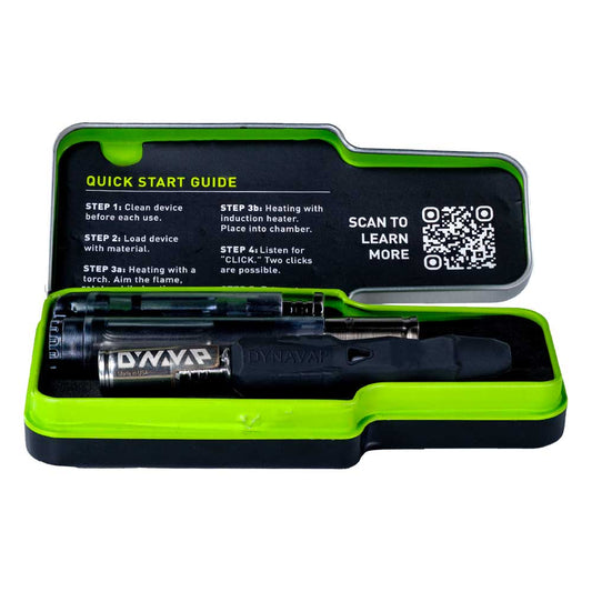 DynaVap B2 Komplettset im Metallcase mit Zubehör und Jet-Feuerzeug für unterwegs