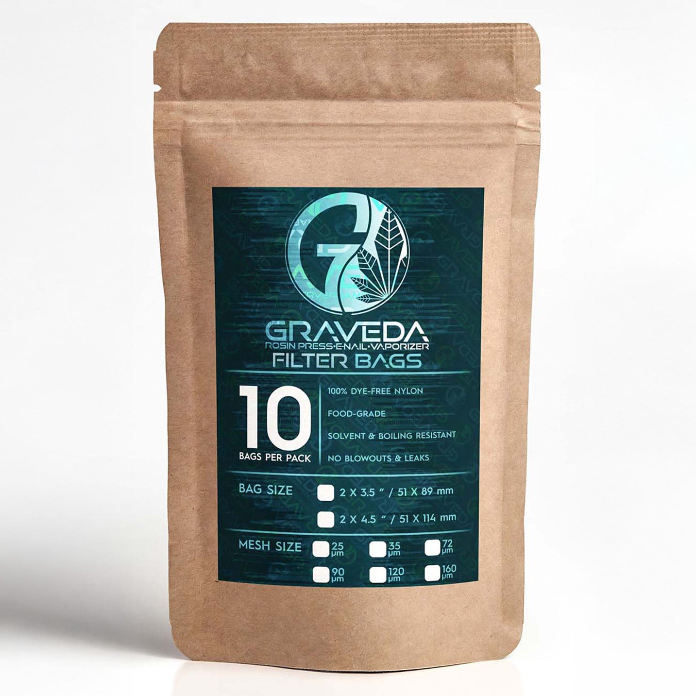 Graveda Rosin Bags – Filterbeutel für die Rosin Herstellung STYCKY