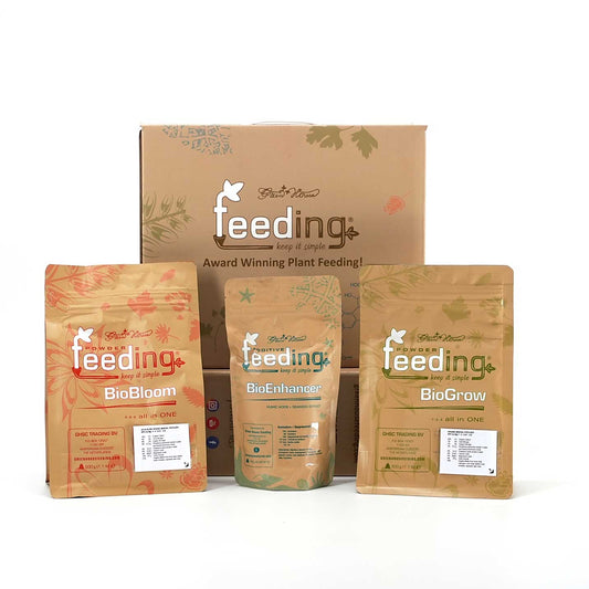 Green House Bio Feeding Starter Kit – Komplettes Düngerset für Bio-Grow