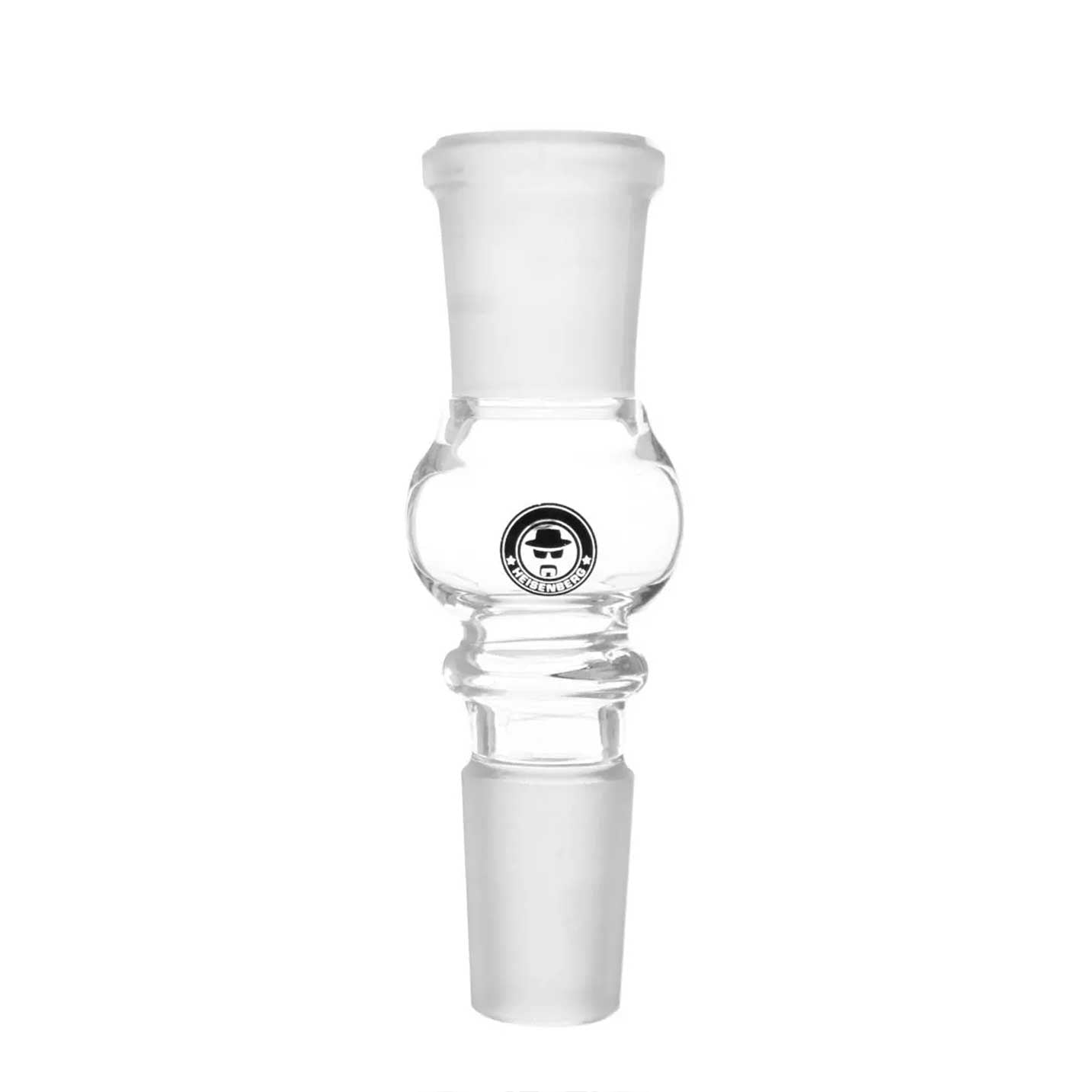 Heisenberg Aktivkohlefilter-Adapter 18,8 mm – mit blauem Rollstopper aus Glas