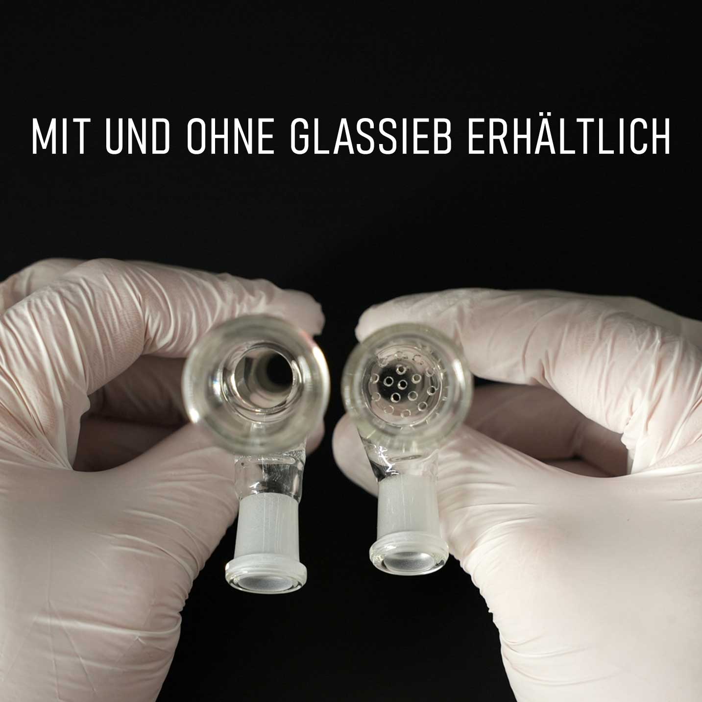 „Die Kickloch Chamber in beiden Varianten – mit und ohne Glassieb – für individuelle Setups.
