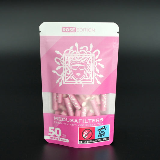 MEDUSAFILTERS Aktivkohlefilter Rose 50Stk