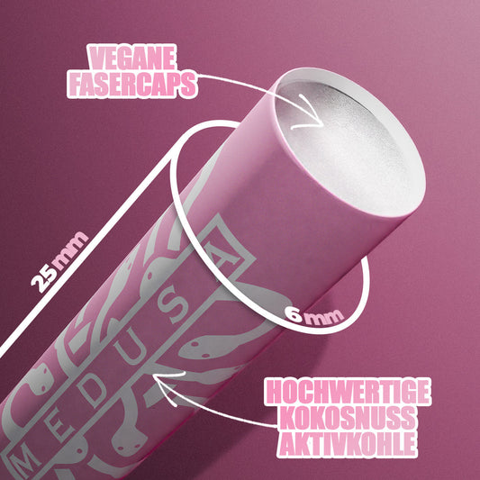 MEDUSAFILTERS Aktivkohlefilter Rose 50Stk Details