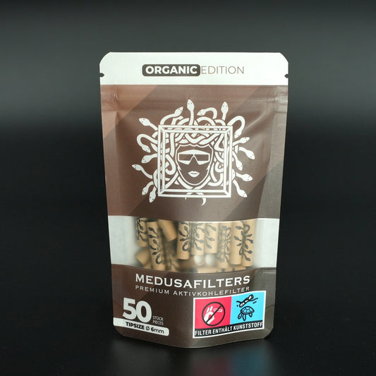 MEDUSAFILTERS Aktivkohlefilter ORGANIC 50 STÜCK