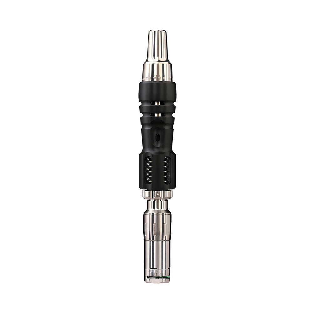 Mad Heaters Tempest 2 Konvektions-Vaporizer in Schwarz mit modularem Aufbau und Edelstahlkappe