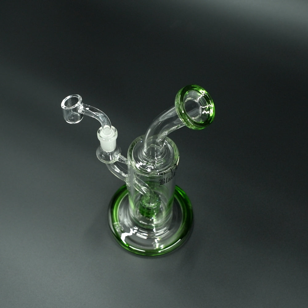 Grüne Black Leaf Dabbing Rig mit Quarz-Banger