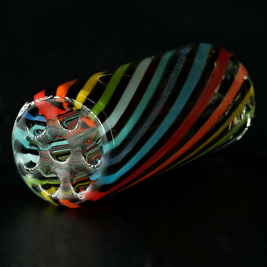 STYCKY Glasfilter Dark Prism Ø 12 mm – Detailansicht der Glasoberfläche