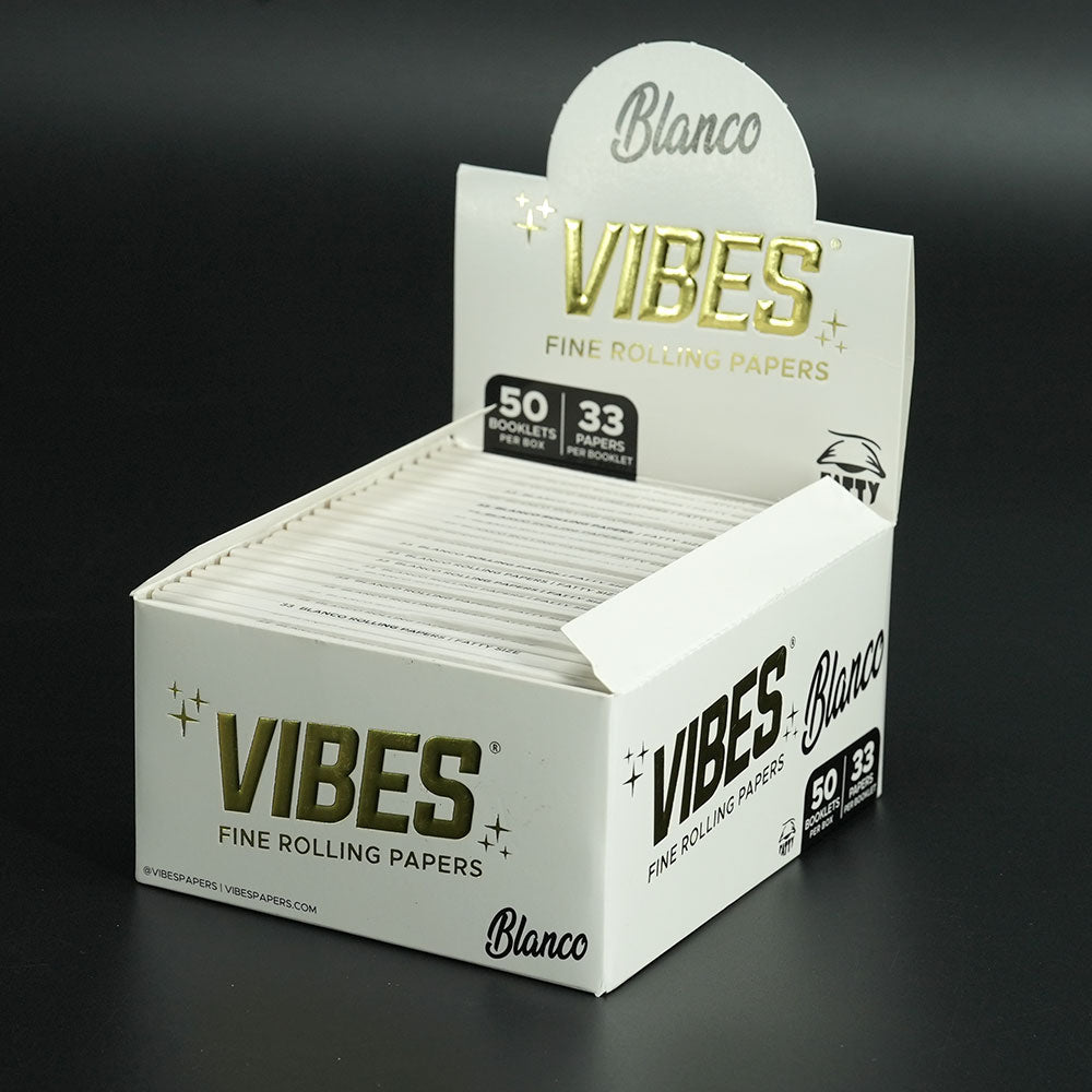 Vibes Blanco Vorratsbox - perfekt für dicke Lunten und Glasfilter
