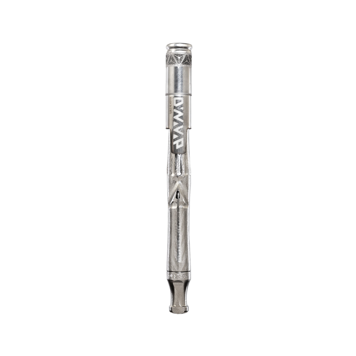 DynaVap UniDyn Vaporizer aus Titan – kompakter Konvektionsvaporizer in direkter Frontalansicht