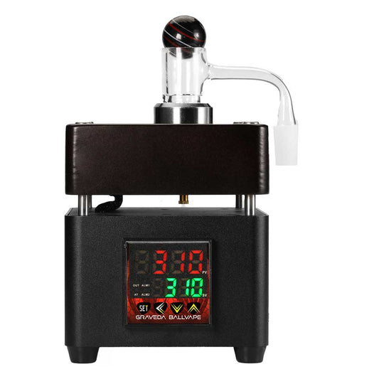 Ball Vape EPIC Diffusor Kit mit Quarz Banger Spinner fuer Rosin