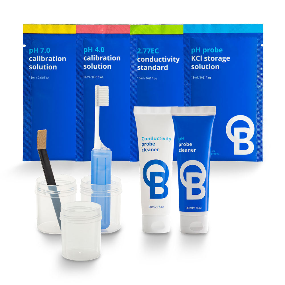 Bluelab Probe Care Kit Reinigungs- und Kalibrierset für pH und EC Messgeräte