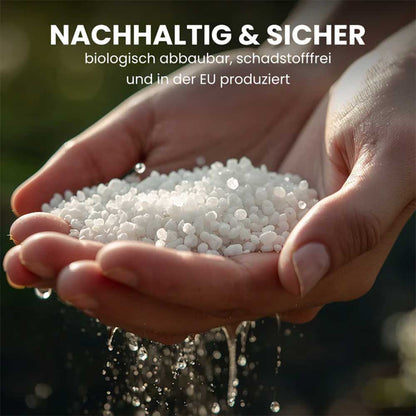 Dryferm HolidayGrow Hydrogel Granulat biologisch abbaubar und nachhaltig in der EU produziert