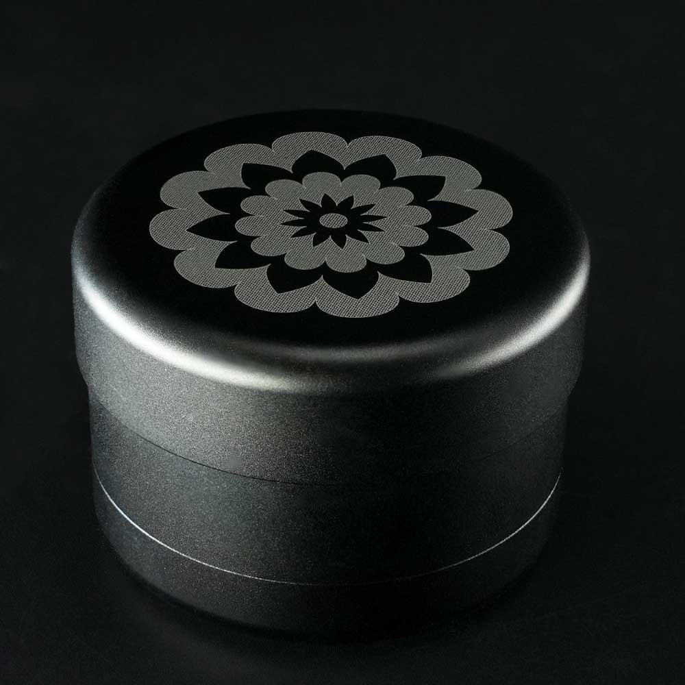 Flower Mill Next Gen Premium Grinder Aluminium – geschlossener modularer Aluminium Grinder