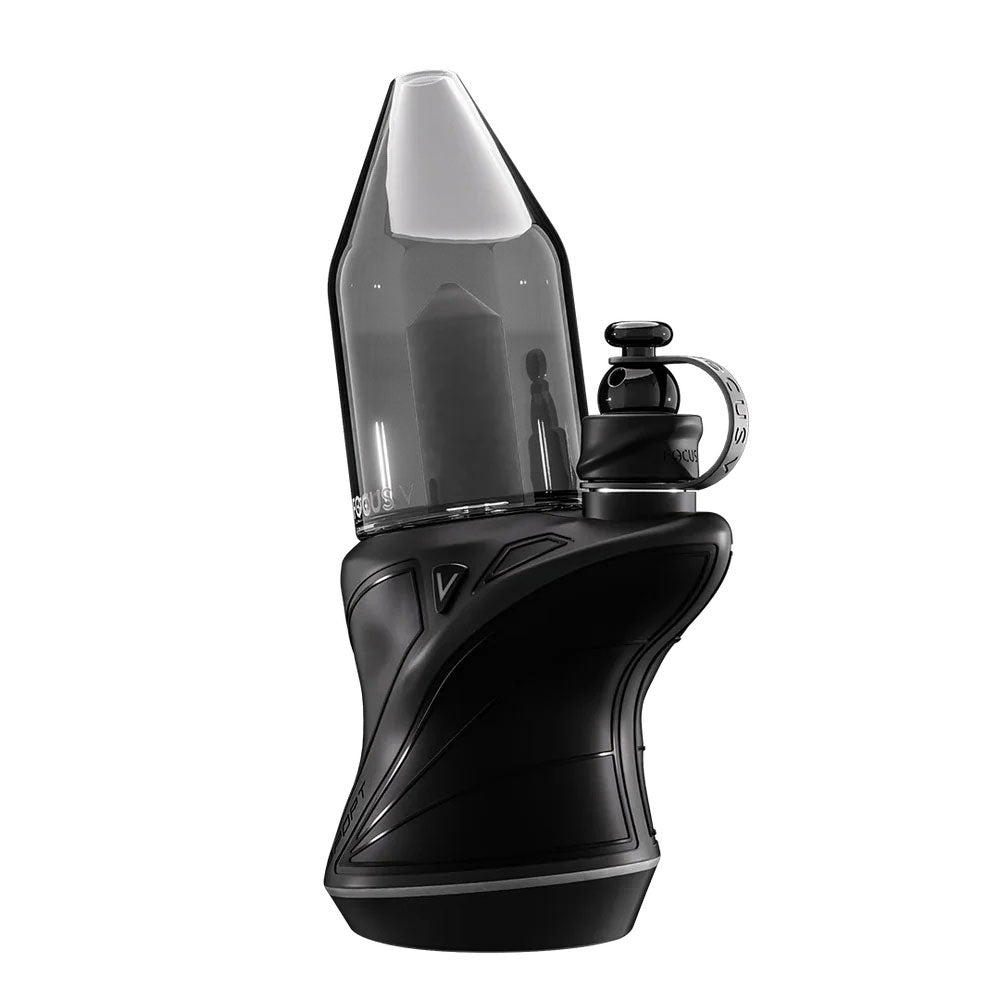 Focus V CARTA SPORT E-Rig mit Bubble Cap und Glasaufsatz im ausgeschalteten Zustand