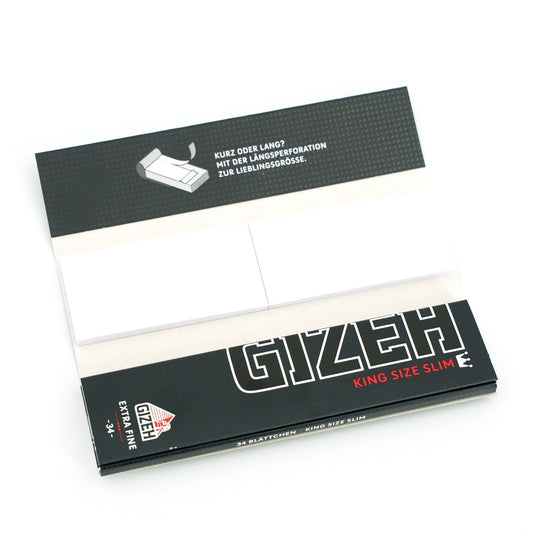 GIZEH Longpapers King Size Slim + Tips bester Preis