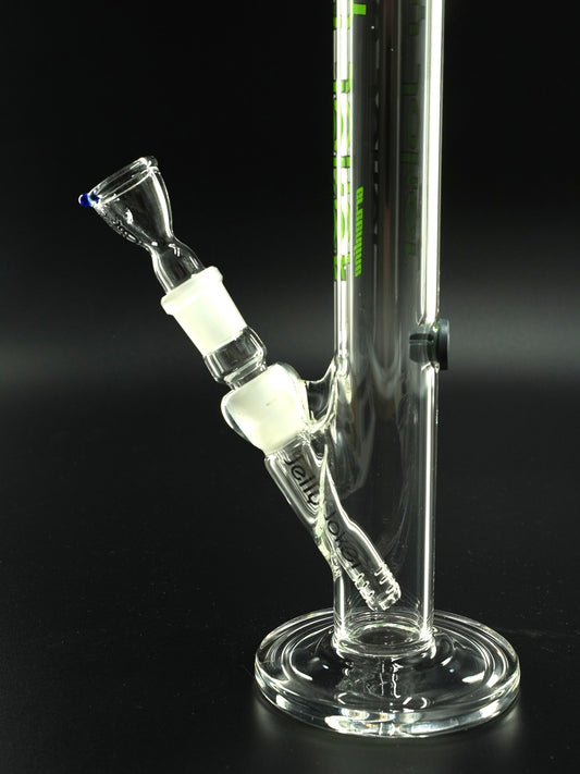 Gefertigt aus stabilem 4 mm Borosilikatglas bietet die JJ-S-008 von Jelly Joker langlebige Qualität und sanften Durchzug durch ihren Schlitzdiffusor
