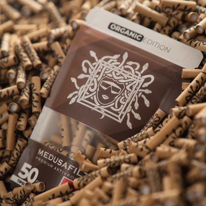 MEDUSAFILTERS Aktivkohlefilter ORGANIC 50 STÜCK bester Filter