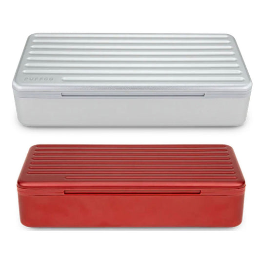 Puffco Pivot Travel Case geschlossenes Aluminium Case zur Aufbewahrung von Puffco Pivot und Zubehör Pearl und Daybreak