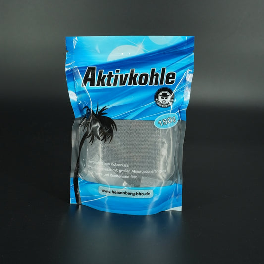Heisenberg Aktivkohle bindet zuverlässig Schadstoffe und sorgt für sauberen, geschmacklich reinen Rauch ohne Wirkungsverlust.