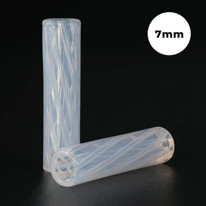 STYCKY Glasfilter Ø 7 mm Jelly Fish aus Glas für Joints in milchig-transparenter Optik
