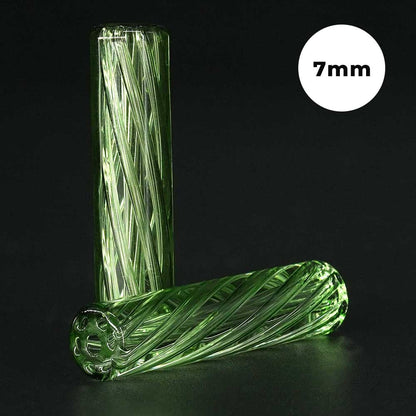 STYCKY Glasfilter Ø 7 mm Leprechaun aus Glas für Joints in leuchtend grüner Optik