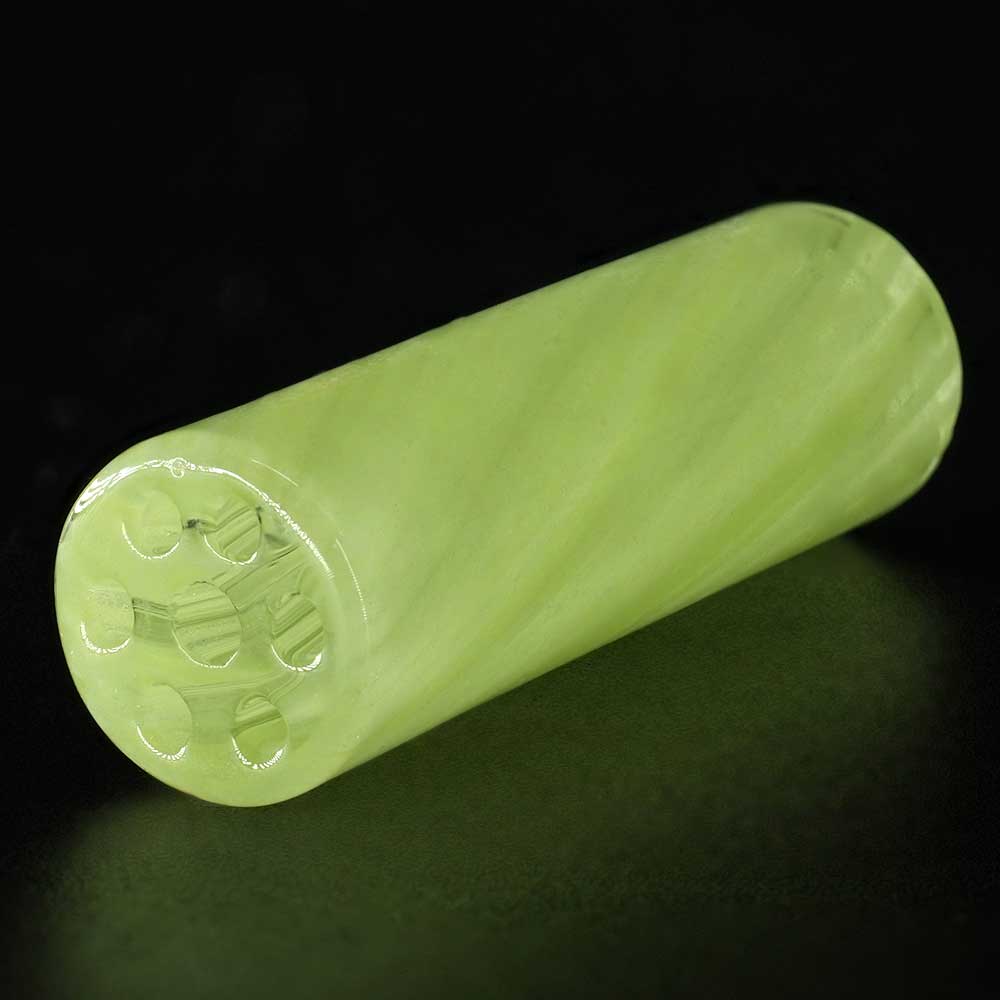 STYCKY Glasfilter Nuclear Ø 9 mm – Detailansicht der Glasoberfläche