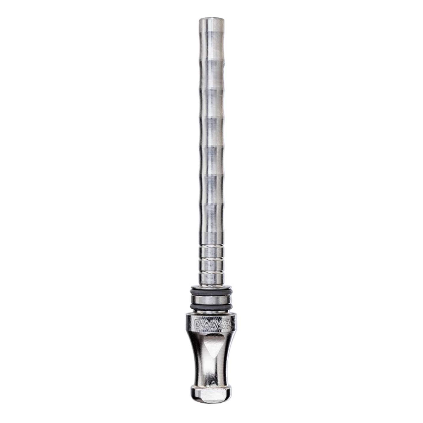 Einzelteile des DynaVap UniDyn Vaporizers – Titan-Körper, Tip, Condenser und Mundstück im Überblick