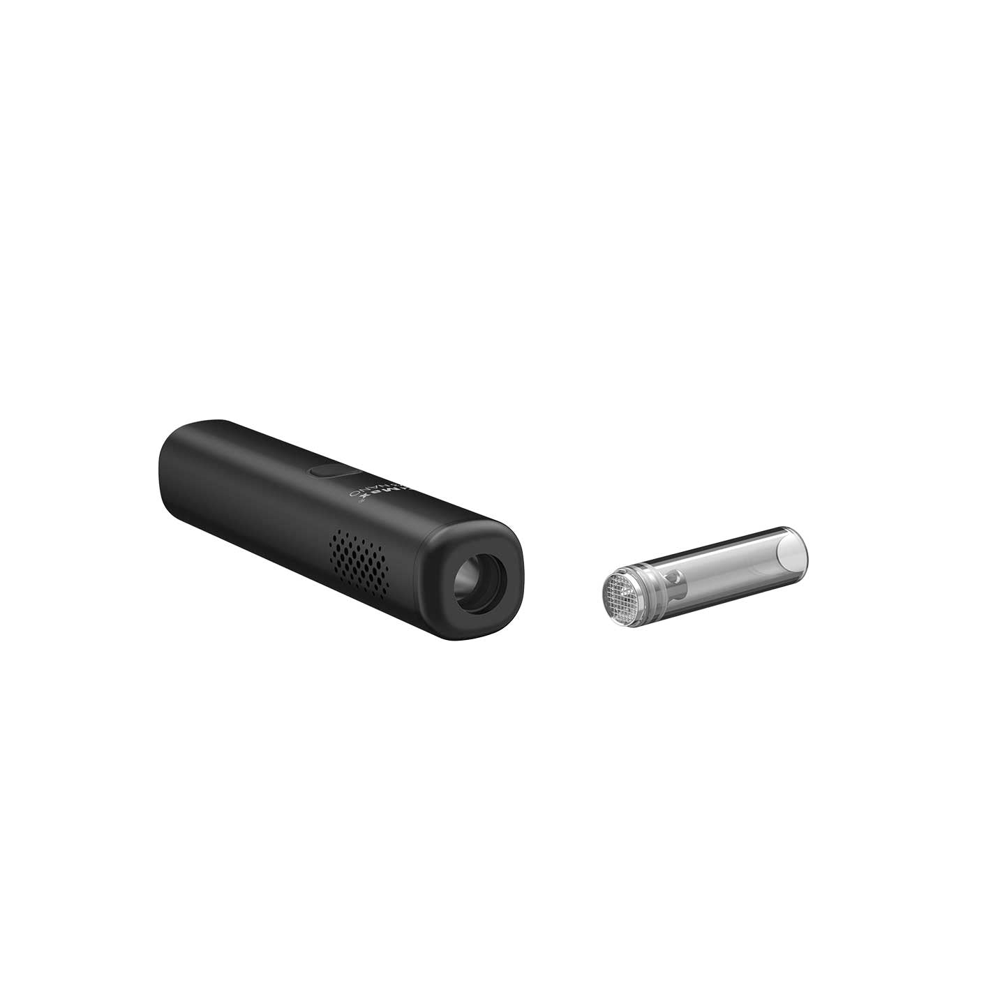 Nahaufnahme des Aluminiumgehäuses und Mundstücks des XMAX V3 NANO – zeigt hochwertige Materialien und präzise Verarbeitung