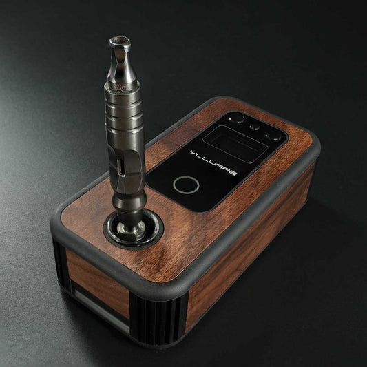 Der YLLVAPE V3 in Aktion mit dem DynaVap HyperDyn – gleichmäßige Hitze und volle Kontrolle in Sekunden