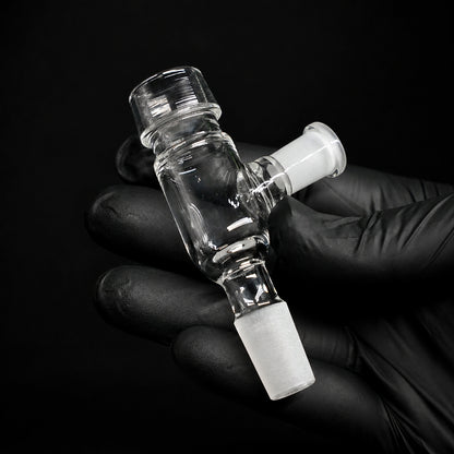 Quarzglasadapter mit drei Anschlüssen für den GRAVEDA EPIC Ball-Vape