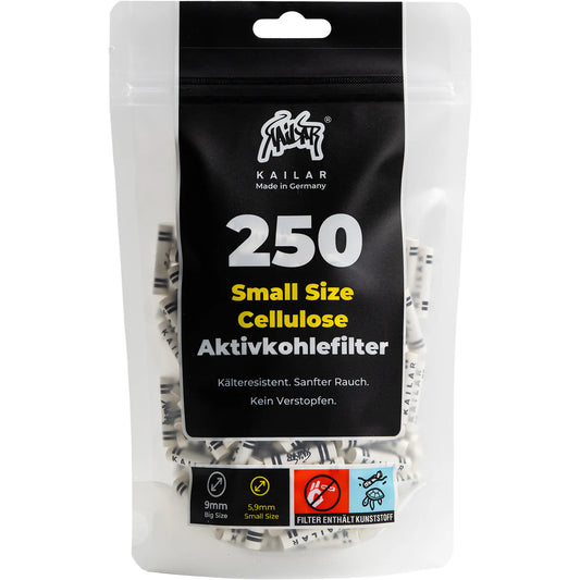KAILAR Aktivekohlefilter 5,9mm (250 Stück)