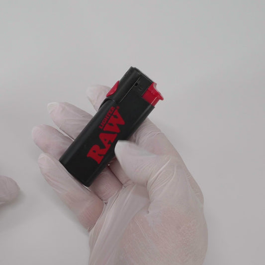 RAW Phoenix Lighter – Feuerzeug mit Windschutz & Stopfhilfe