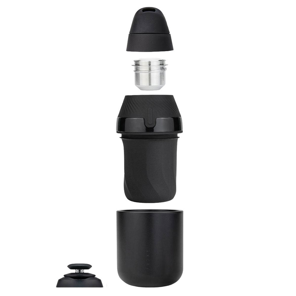 Puffco Proxy Core Kit Lieferumfang – Vaporizer mit 3D-Kammer, Zubehör, Terp Pearls und USB-C-Kabel im Überblick