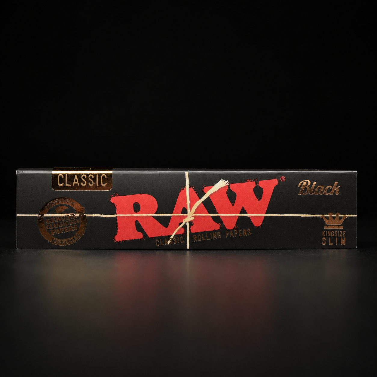 RAW Black KSS Papers im King Size Slim Format