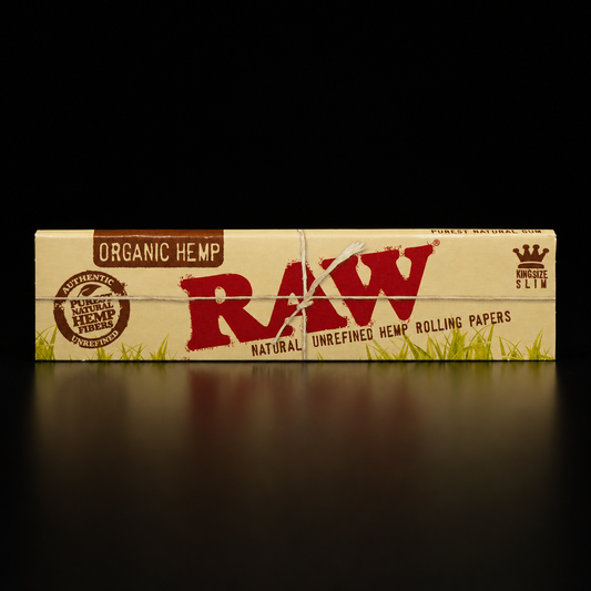 RAW Organic Hemp KSS Papers aus natürlichem Hanfpapier