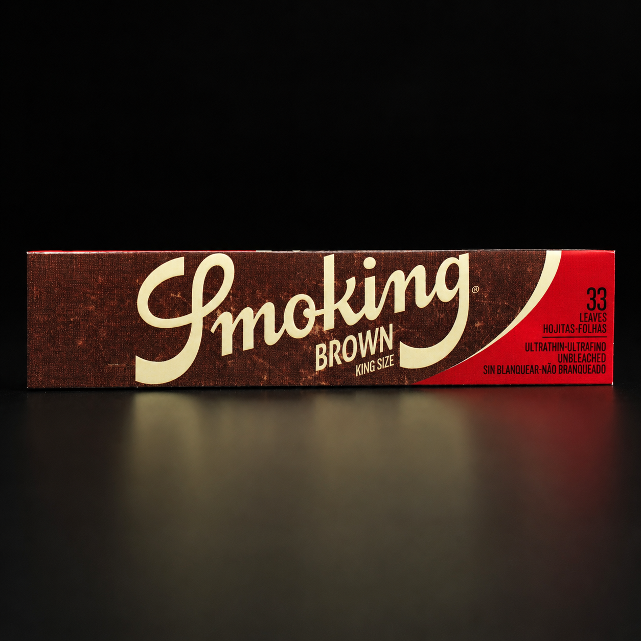 Smoking Brown Papers im King Size Format aus ungebleichtem Papier