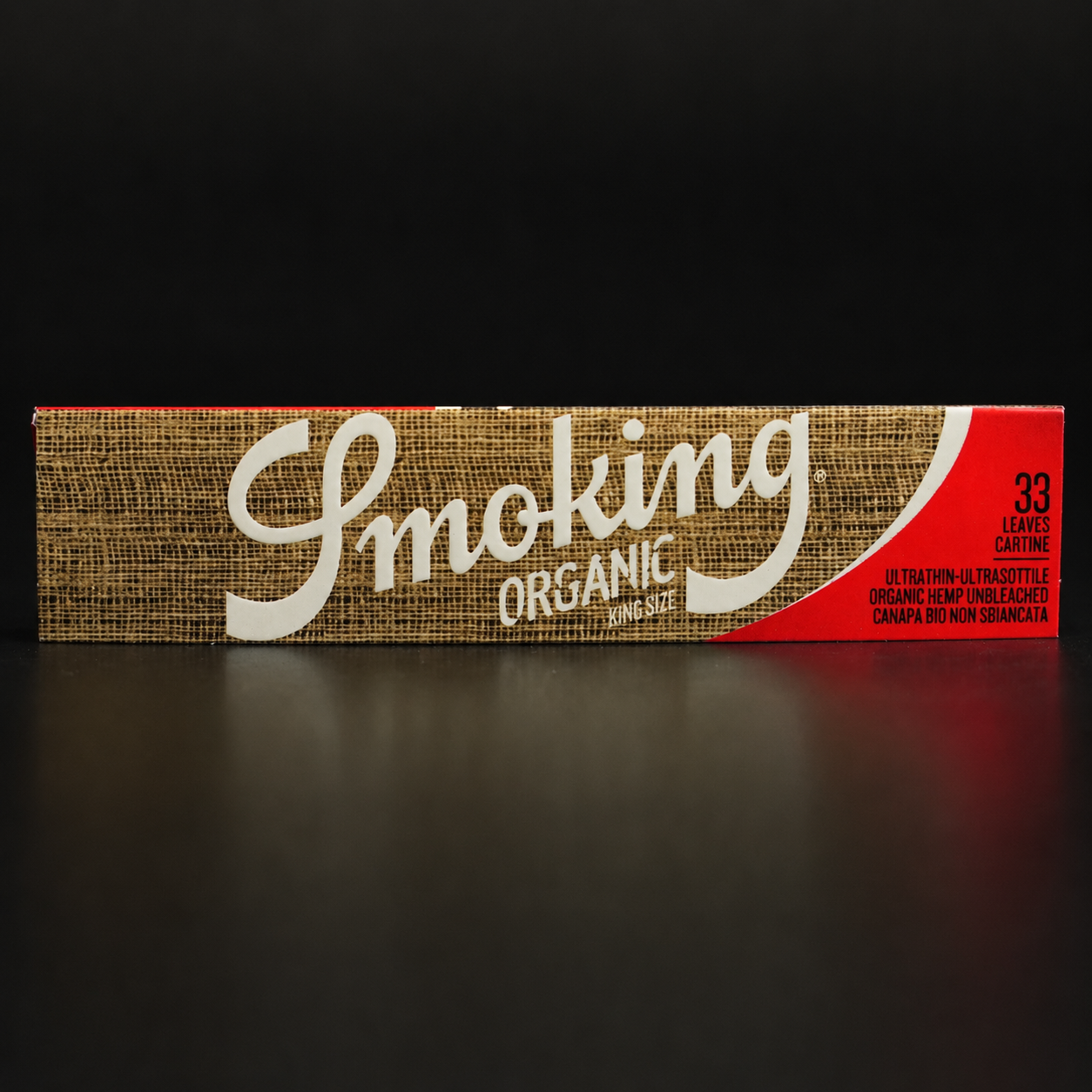 Smoking Organic KSS Papers mit 33 ungebleichten Blättchen