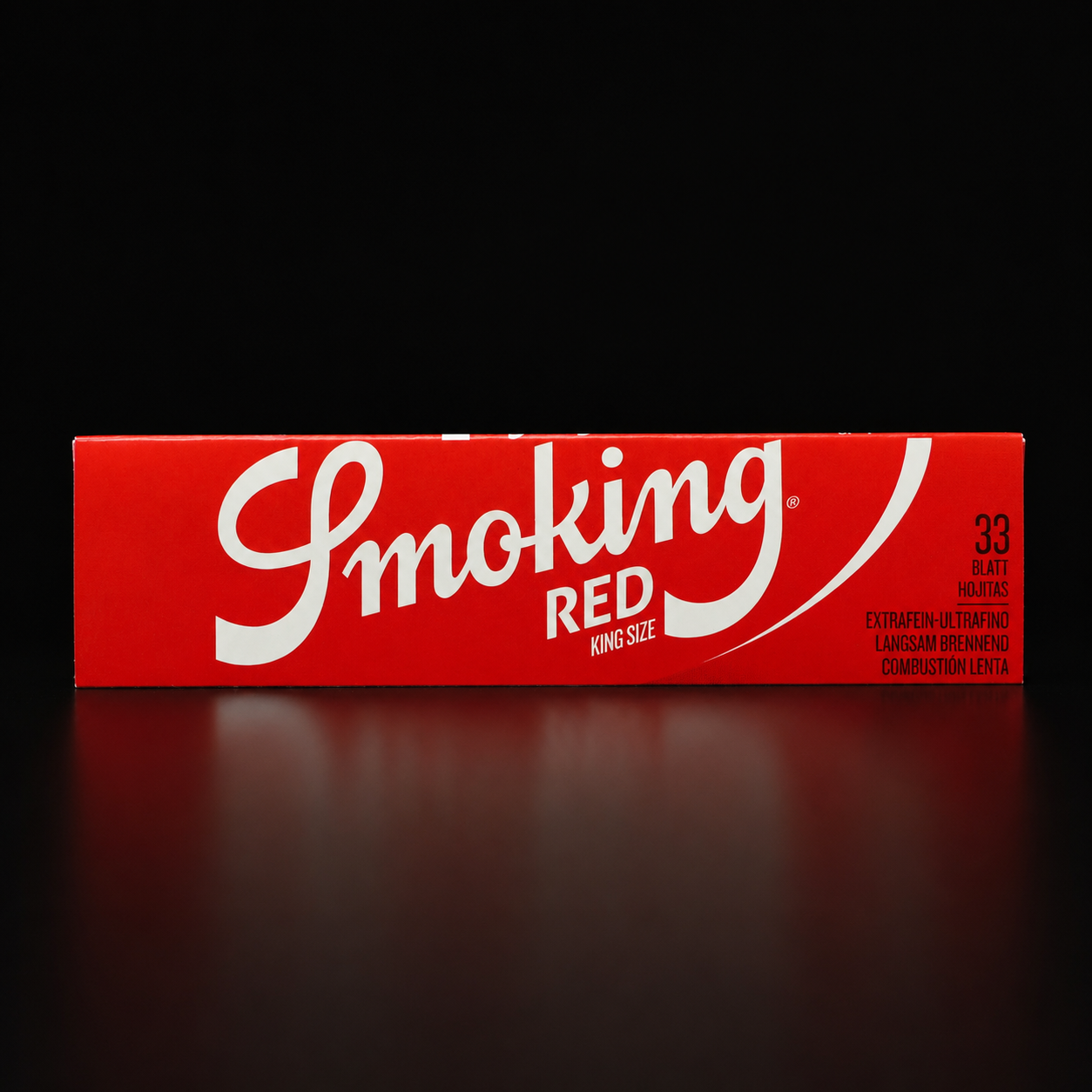 Smoking Red Rolling Papers extra fein und langsam brennend