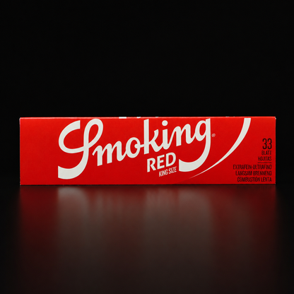 Smoking Red Rolling Papers extra fein und langsam brennend