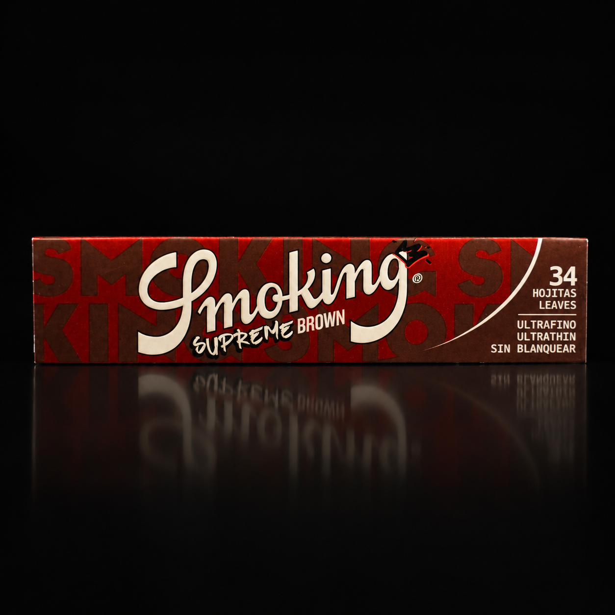 Smoking Supreme Brown King Size Slim Papers ultradünn und ungebleicht