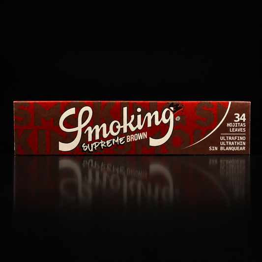 Smoking Supreme Brown King Size Slim Papers ultradünn und ungebleicht