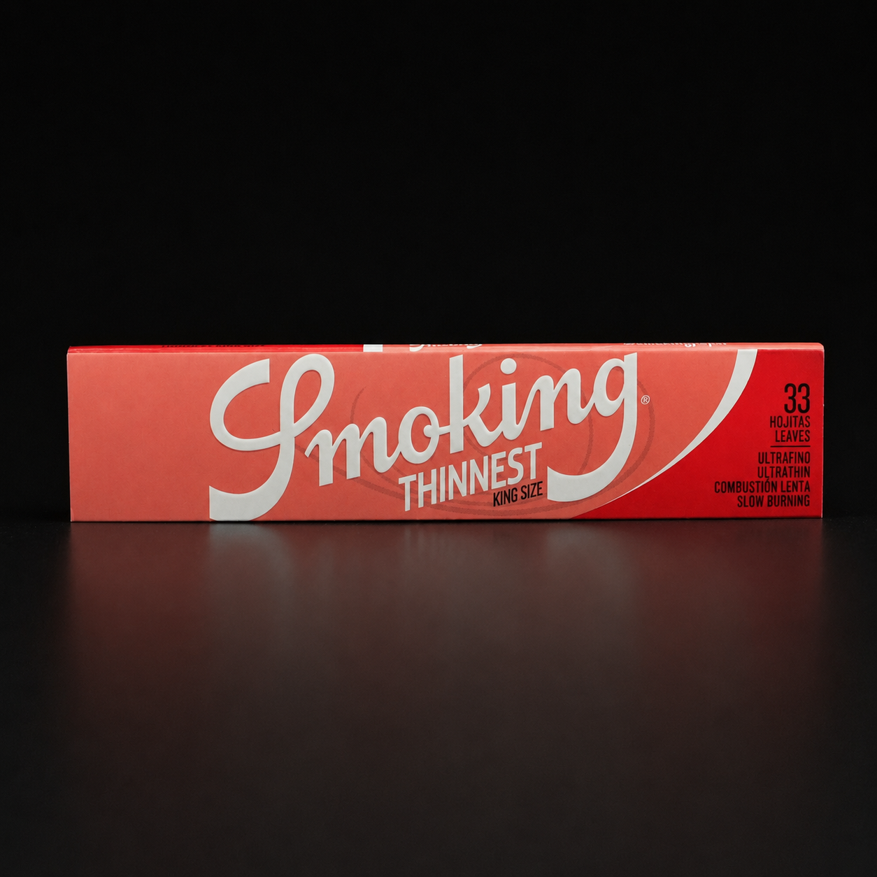 Smoking Thinnest KSS Papers mit 33 ultradünnen Blättchen